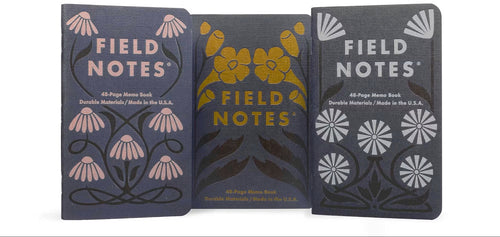 Field Notes Fall Flower Notizbücher