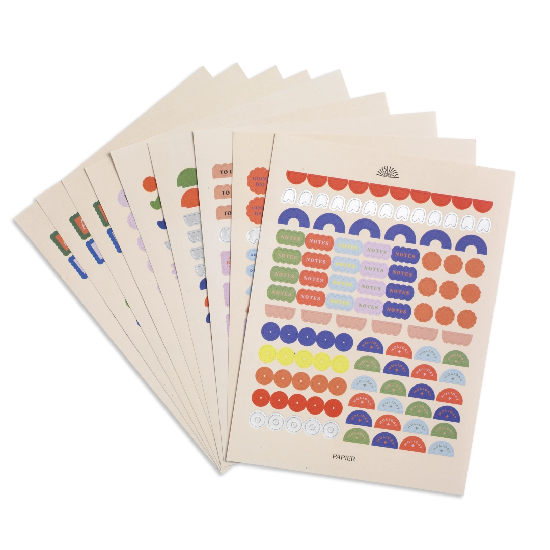 Paper UK Planner Stickers