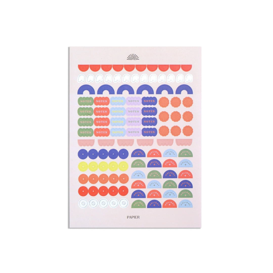 Paper UK Planner Stickers