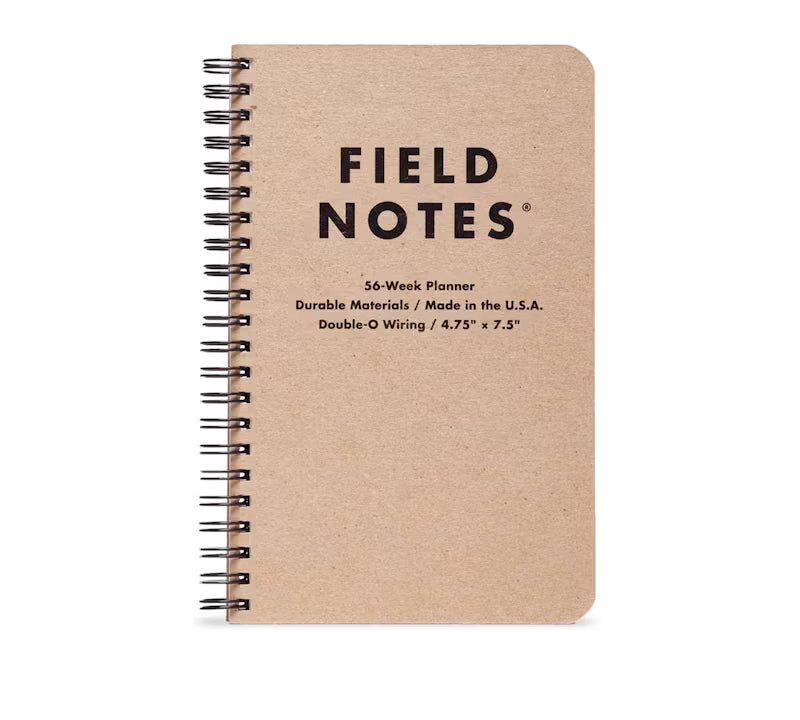 Field Notes Weekly Planner, undated