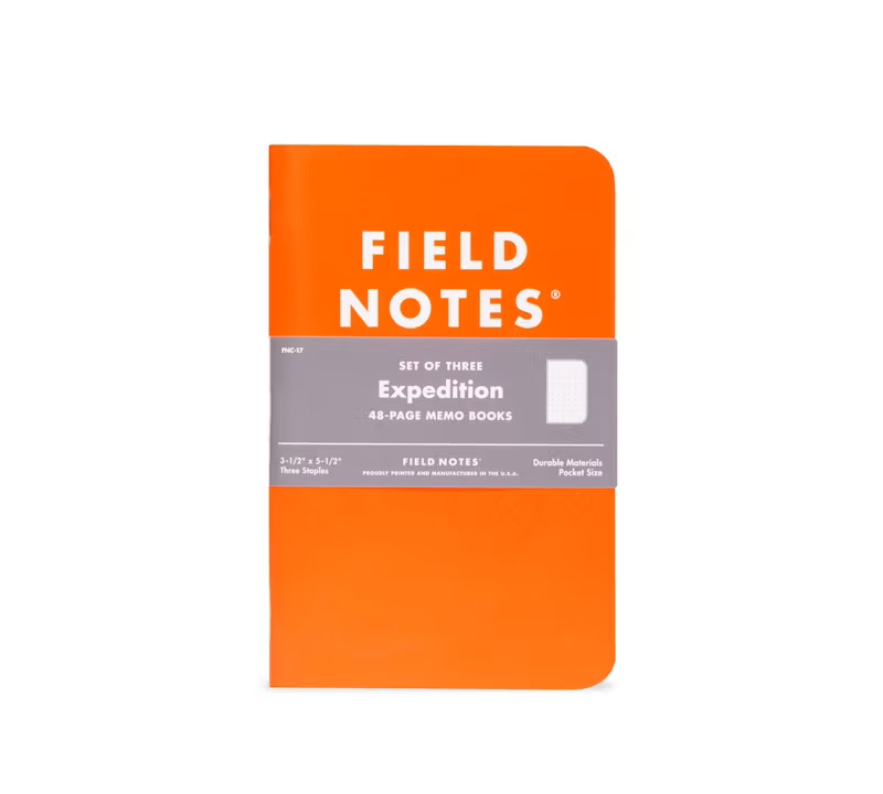 Field Notes Expedition Notebooks