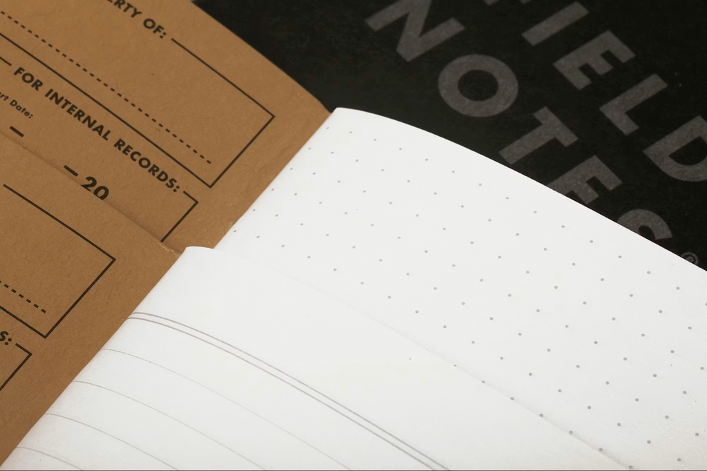 Field Notes Pitch Black Memo Notebook