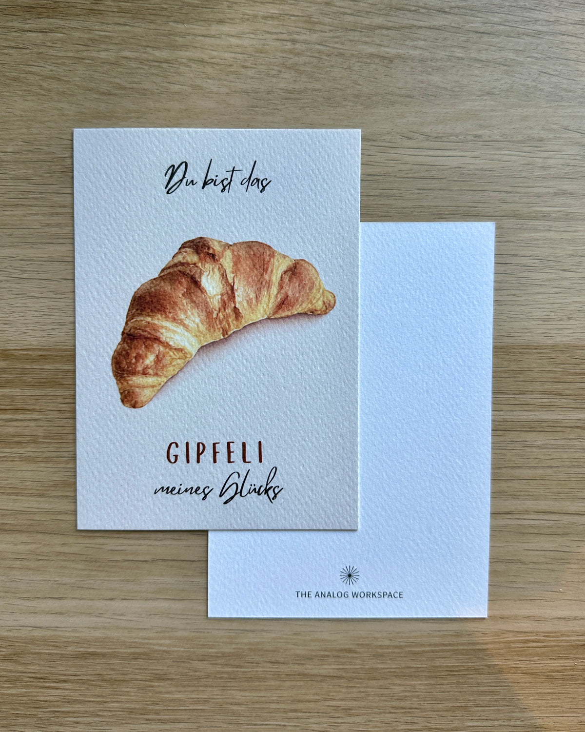 Postkarte "Gipfeli"