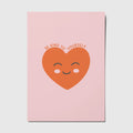 Postkarte Be Kind To Yourself