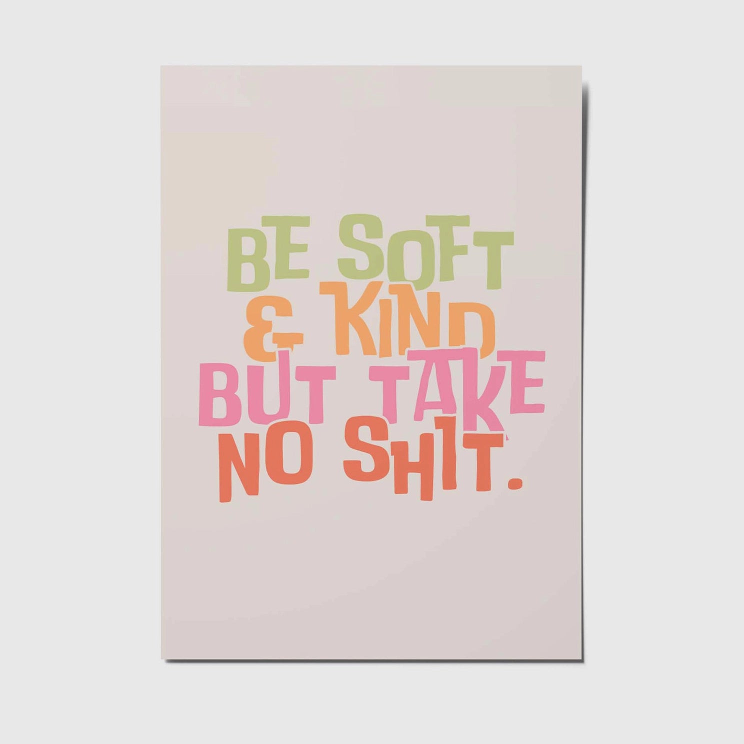 Postkarte Be Kind