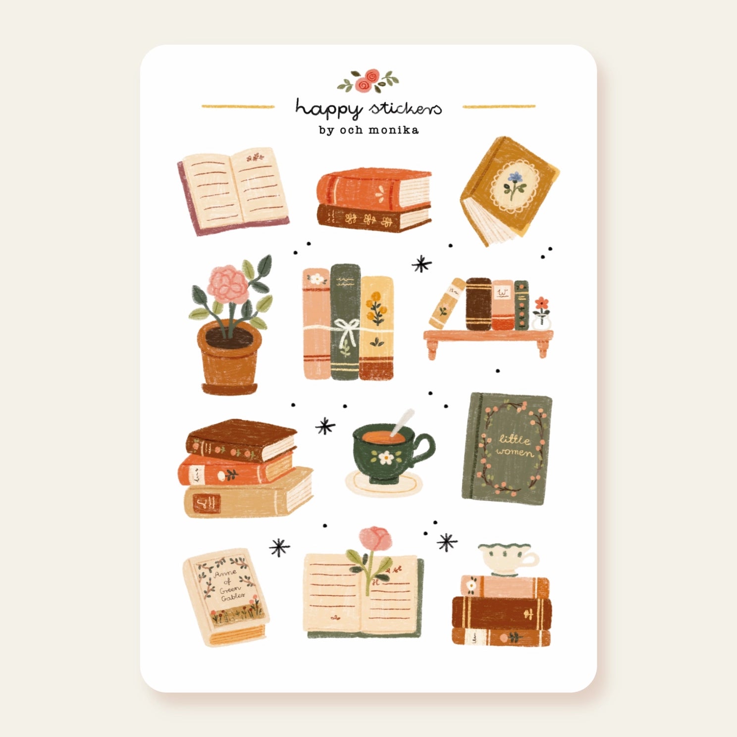 Stickers Bookish