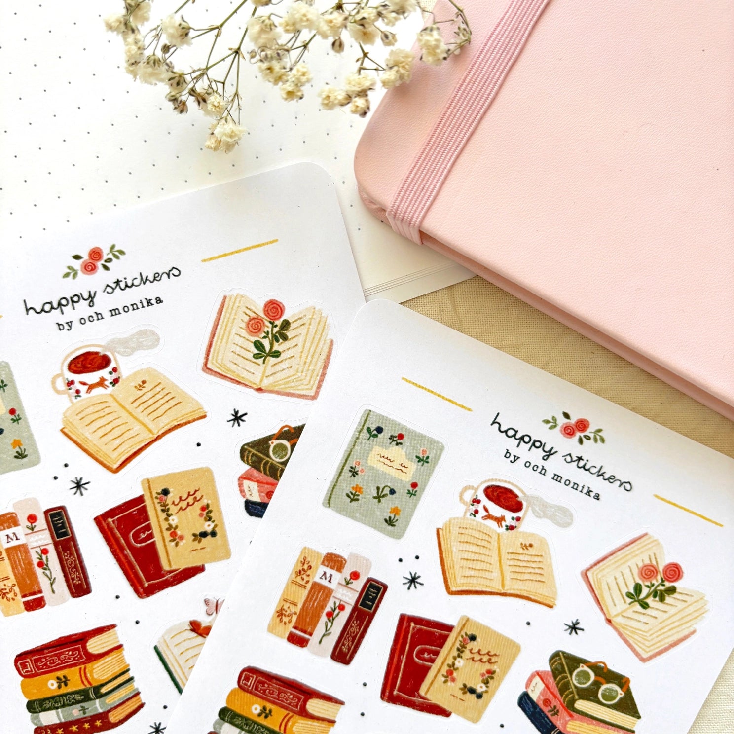 Stickers Book Lover