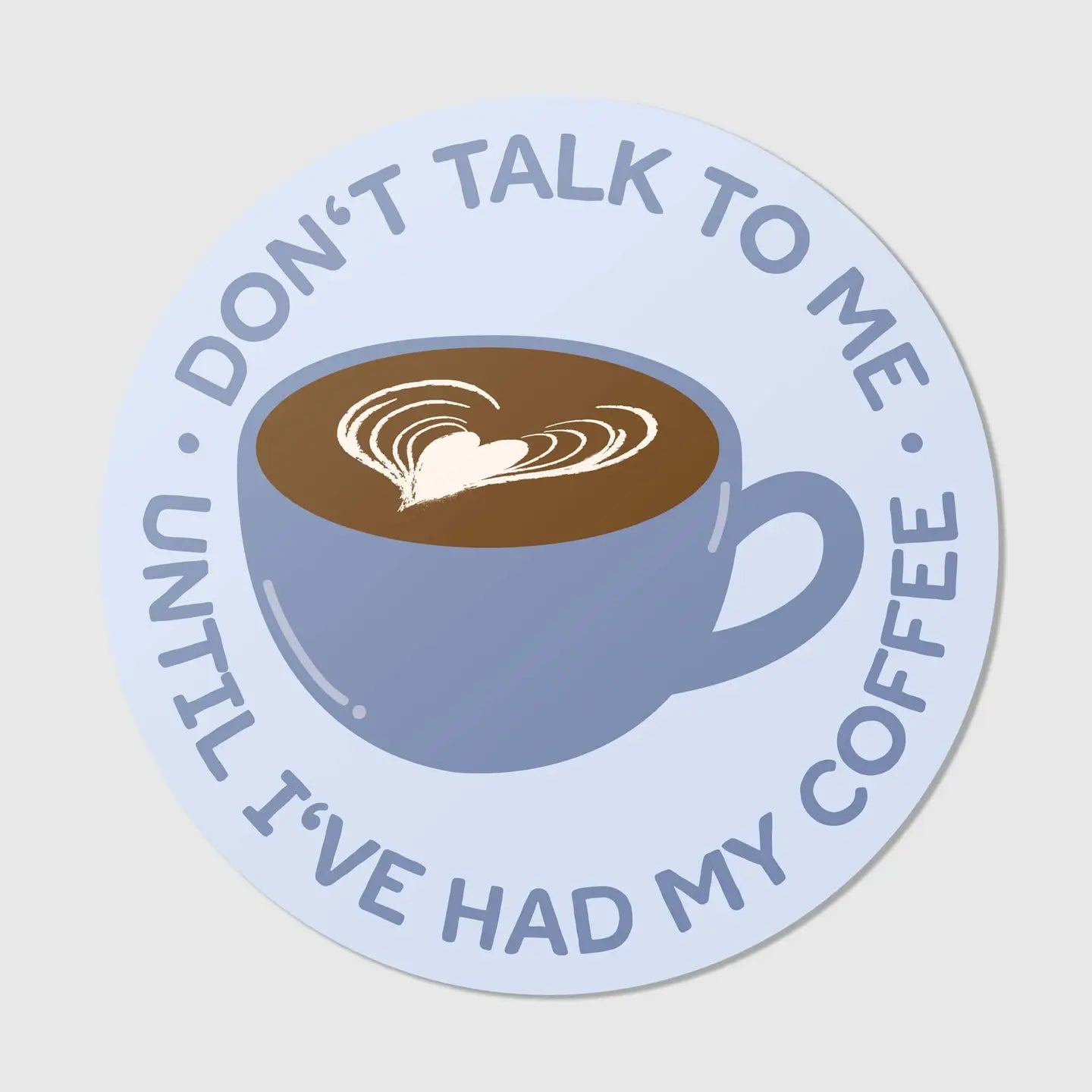 Vinyl Sticker Coffee