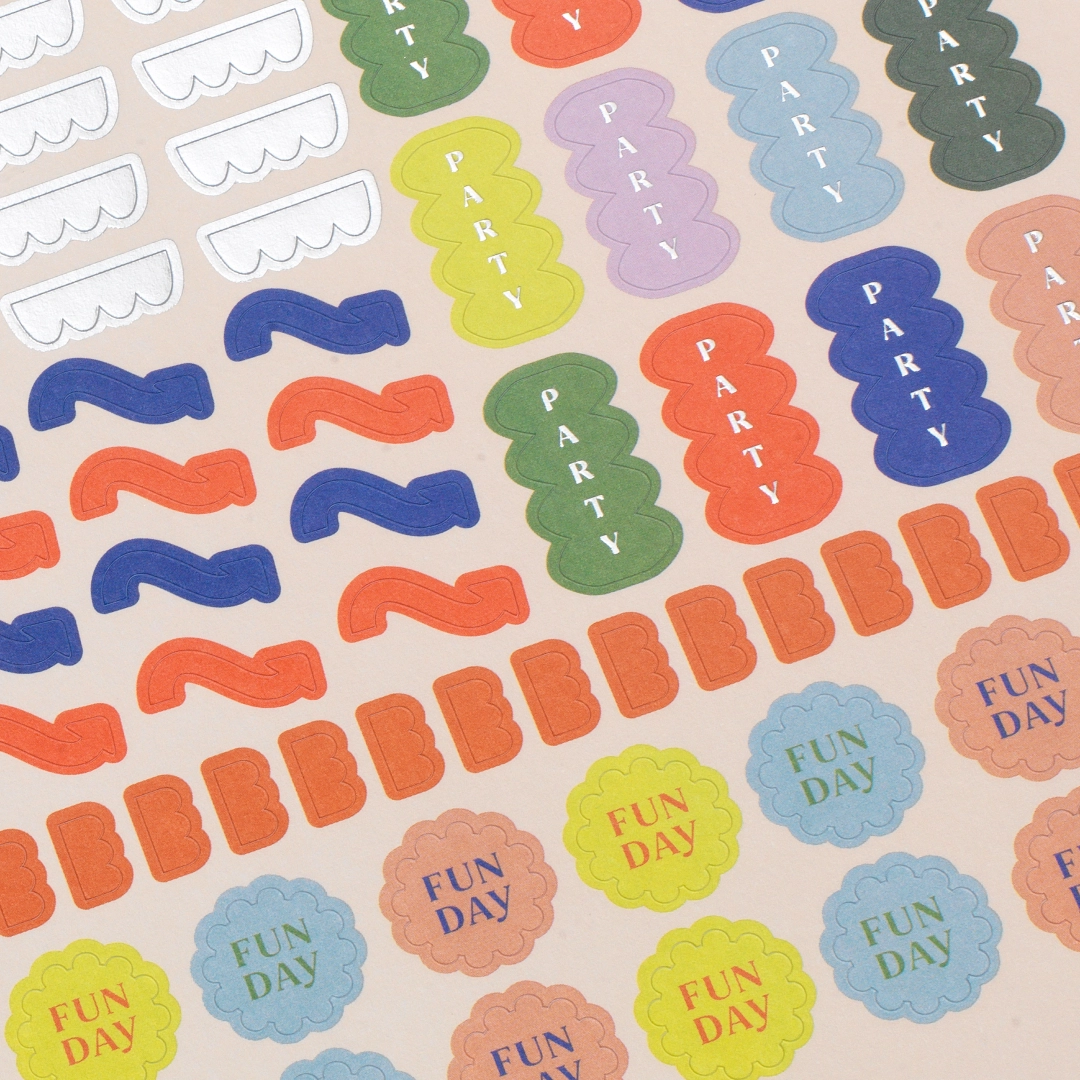 Paper UK Planner Stickers
