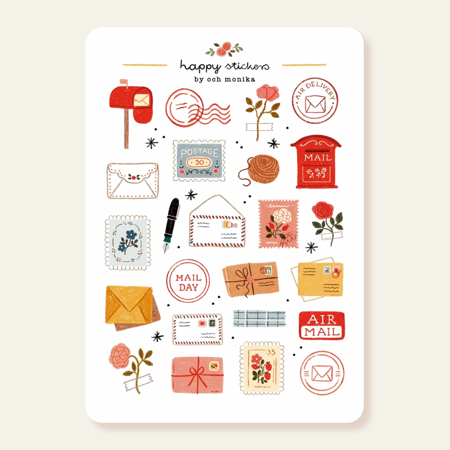 Stickers Happy Mail