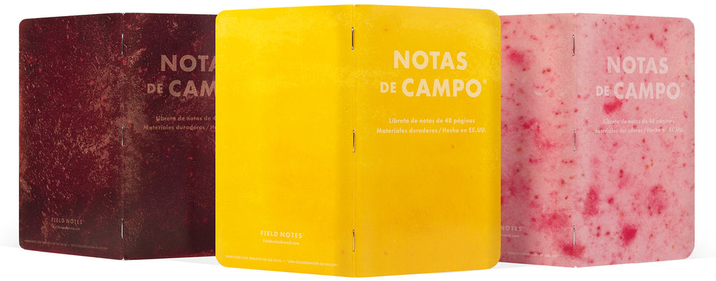 Field Notes Paletas Notizbücher