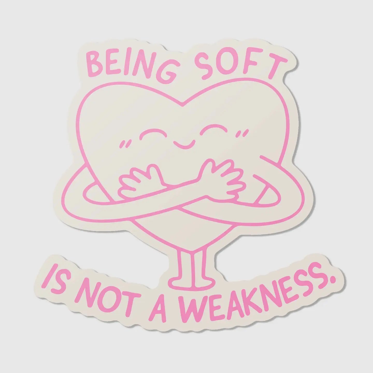 Vinyl Sticker Being Soft