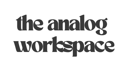 The Analog Workspace