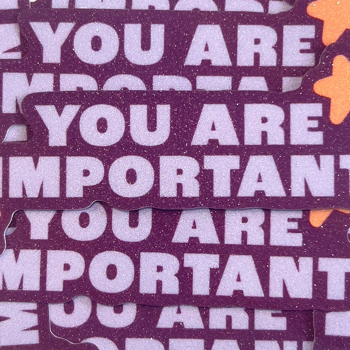Sticker You are important
